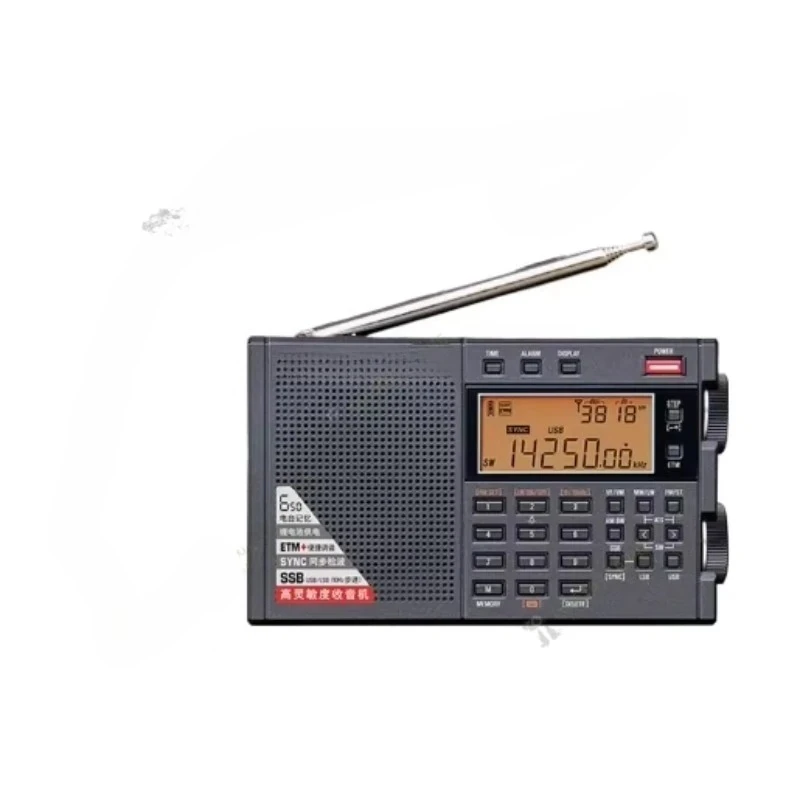 Tecsun PL-330ET Full Band Portable Radio Digital LED Display FM/AM/SW/LW Stereo Radio with Broadcasting Strength Signal PL330ET