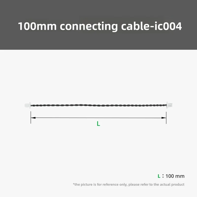 Original brand new peripheral connection cable SH1.0 2PIN 10CM IC004 for Bambu lab 3D printing model Special standard parts