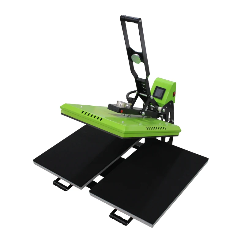 

Double Platen T-shirt 16x20 (40x50cm) Heat Press Dual Heating Plates Slide Out Type Heat Press