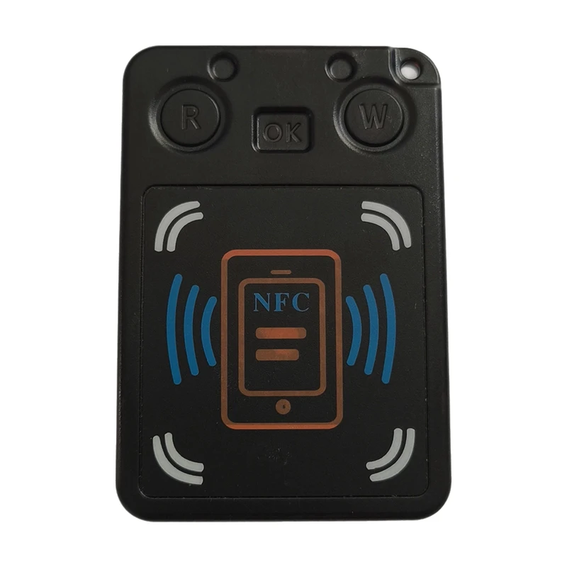 Copiadora de tarjetas con Chip inteligente RFID, lector de llaves de cifrado NFC, duplicador de fichas de 13,56 Mhz, clon RFID de 125Khz, escritor regrabable, FFYY-NFC