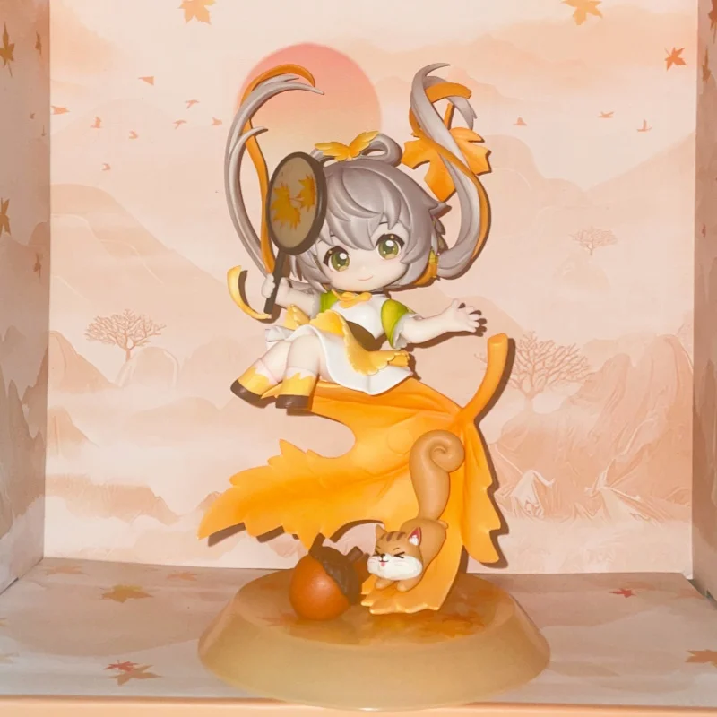 

Yi Ye Zhi Qiu Series Luo Tianyi Q Версия Virtual Idol Co Фирменная фигурка Модель Настольные украшения Игрушки Модный изысканный нишевый подарок