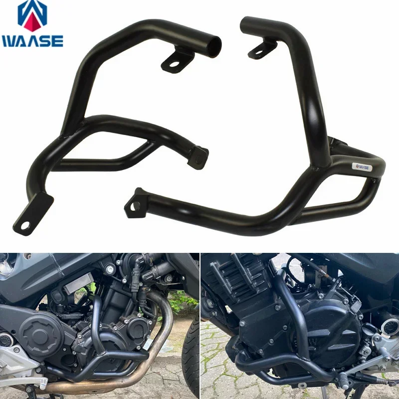 

waase For BMW F800R F 800 R 2010 2011 2012 2013 2014 2015 2016 2017 2018 Engine Bumper Guard Crash Bars Engine Frame Protector