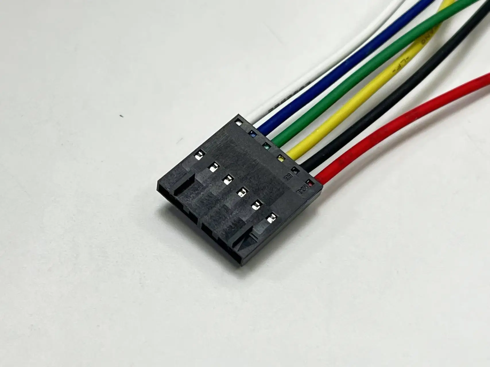 50579406 Wire harness, MOLEX 2.54mm Pitch Cable, 6P, 50-57-9406 High Temperature Cable,  Off The Shelf, 10Pieces Per Bag