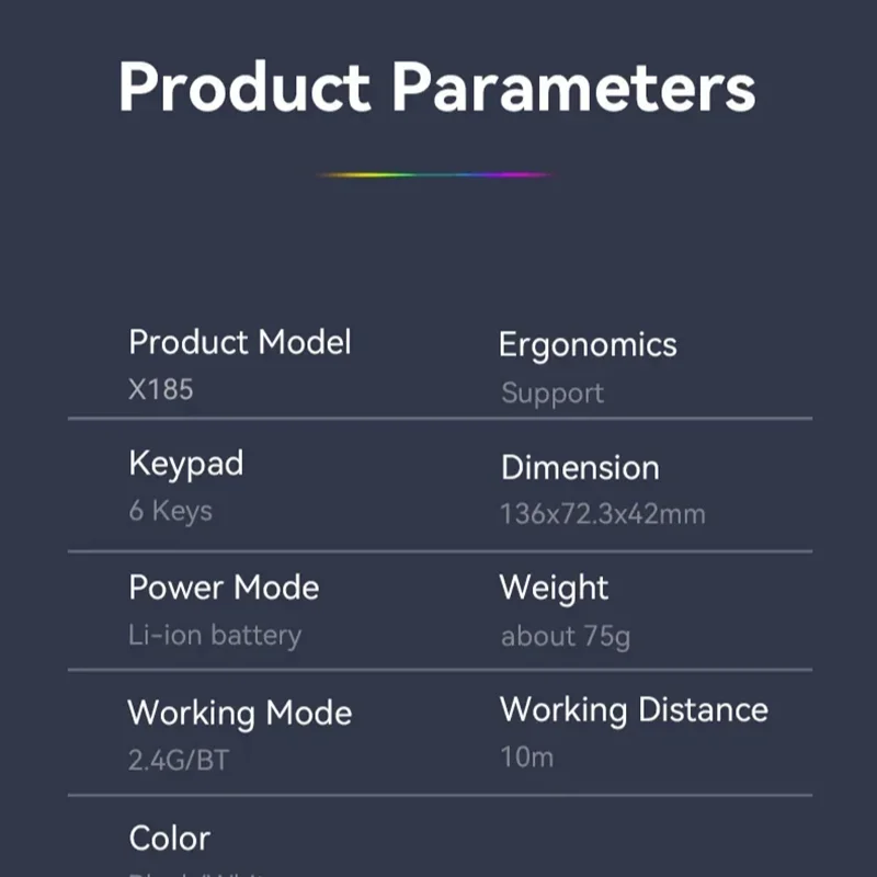 

Беспроводная мышь Bluetooth 5.2, RGB 2.4G, двухрежимная игровая мышь, 6 кнопок, бесшумная мышь для MacBook, планшетов, ноутбуков, компьютеров
