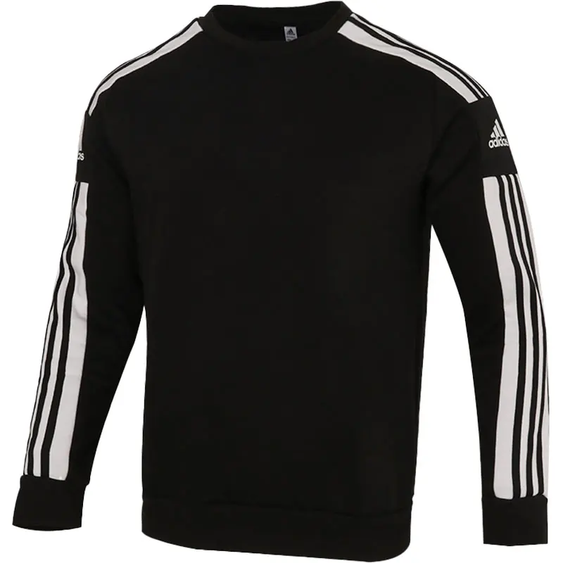 سويت شيرت أديداس أصلي جديد للرجال مبطن بالصوف ورقبة دائرية GT6638 #5