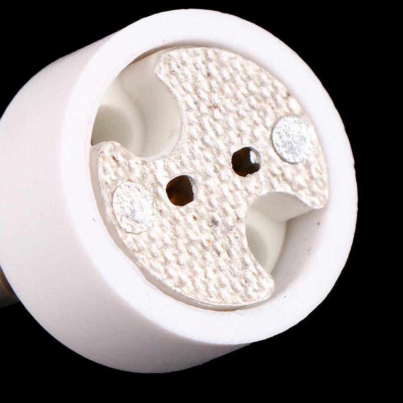 GU10 To MR16 High Quality Ceramic Socket Base Halogen LED Light Bulb G4 GU5.3 GY6.35 Pin Adapter White Converter Lamp Holder Use
