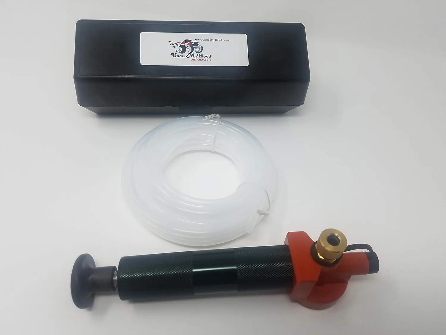 

Premium Oil Analysis Sample Pump with Storage Case and 25' LDPE Tubing for Efficient Fluid Testing
