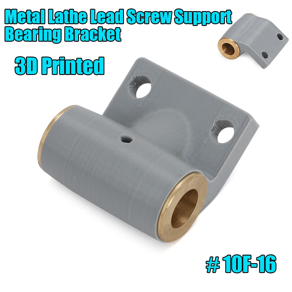 

For 10F-16 10" & 12" Metal Lathe With a 3/4" Lead Screw Support Bearing Bracket