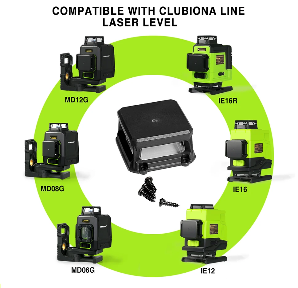 CLUBIONA store Red or Green 12 line (12RC / 12GC / MD12R / MD12G)Laser Level Glass Window top Protective Cover Accessories