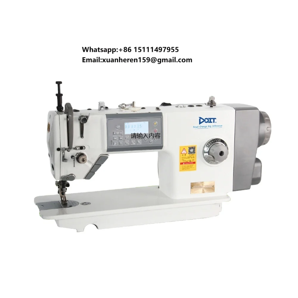 

DT C9-5490-7-D3 New Intelligent Programming Sewing Machine Manual Feed with Upper Lower Differential Lockstitch Zipper Attaching