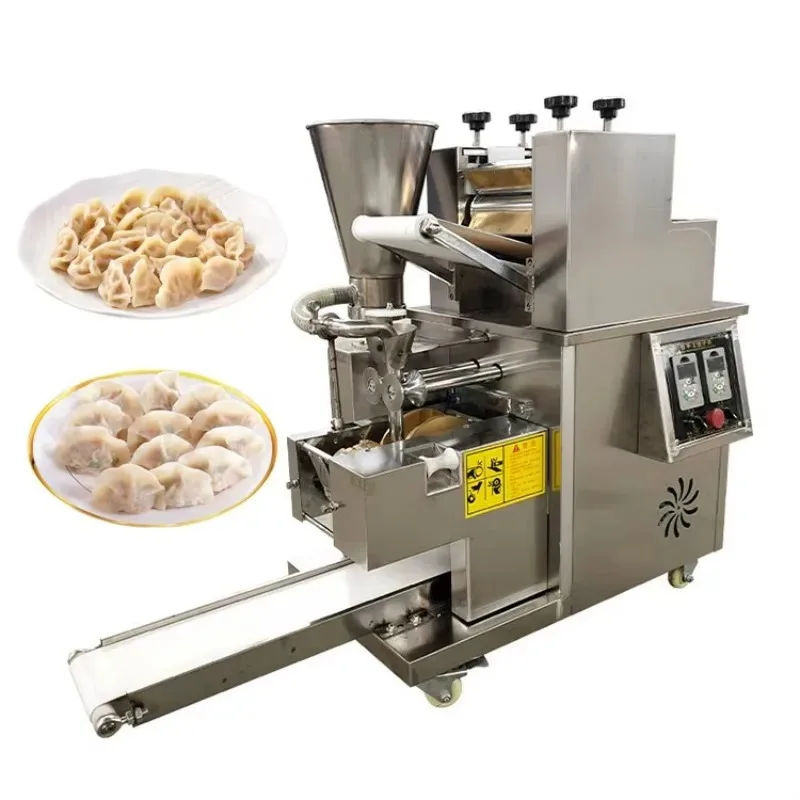 Deposit Full Automatic Dumpling Samosa Empanada & Gyoza Maker with Motor 220V New Mini Ravioli Filling Machine Price