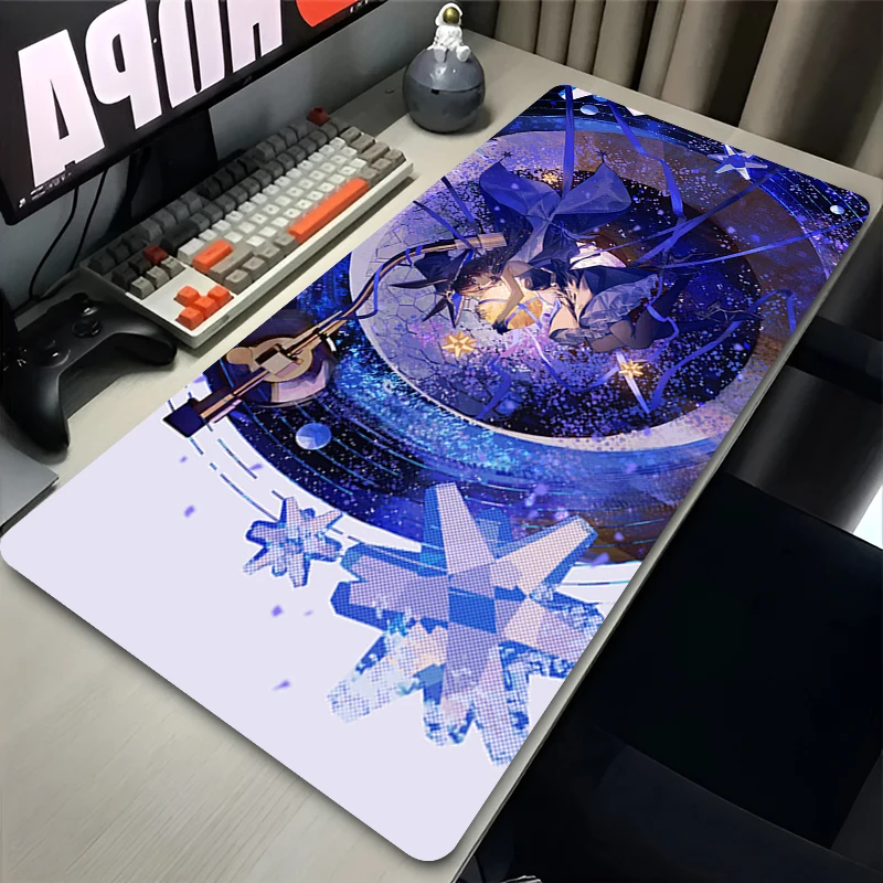 Amiya Mouse Pad Anime Gamer Computer Accessories Desk Mat Arknights XXL Playmat Gaming Office Deskmat Mousepad Large Pc Carpet