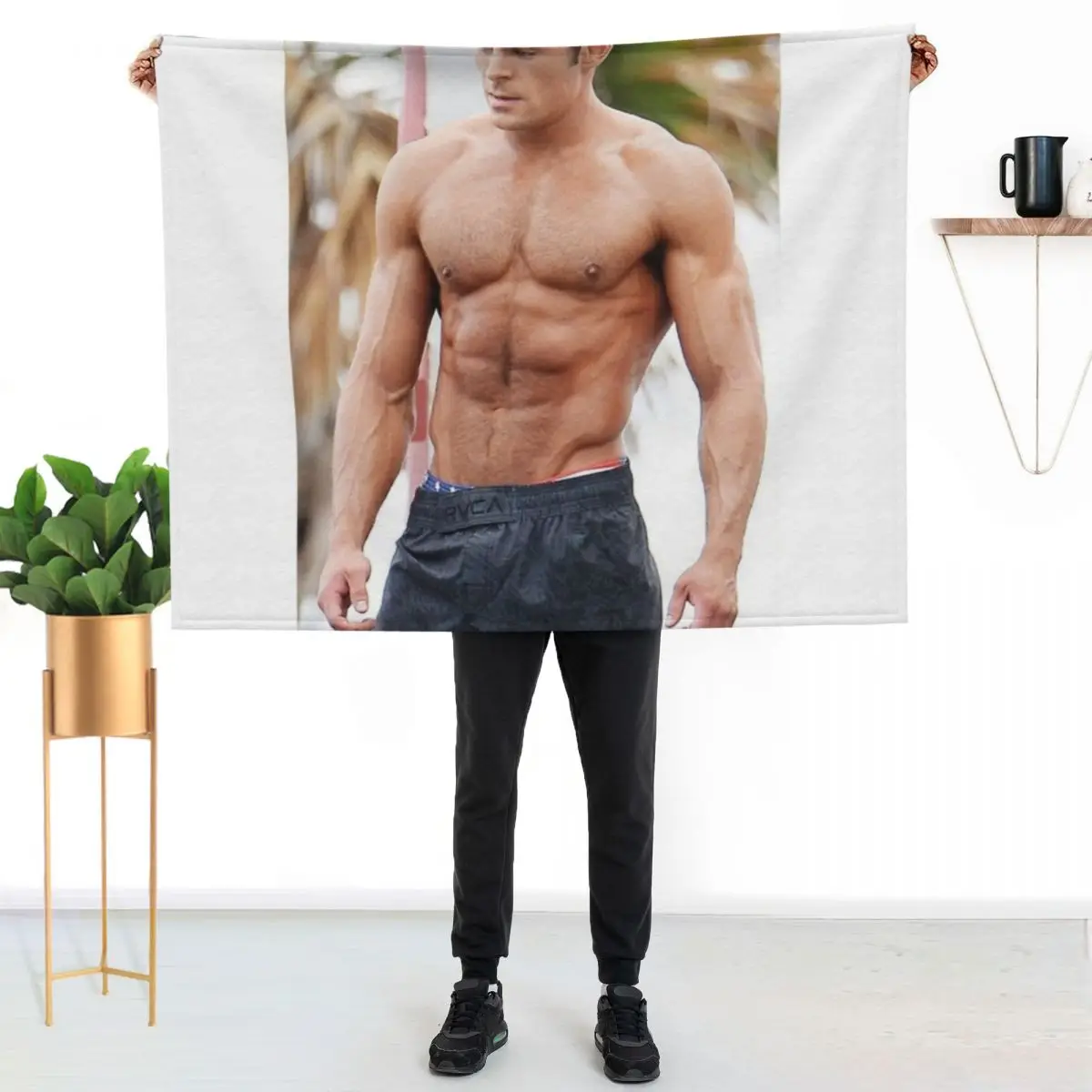 Zac efron Throw Blanket Blankets For Baby Plaid warm winter sofa bed Bed linens Furrys Blankets