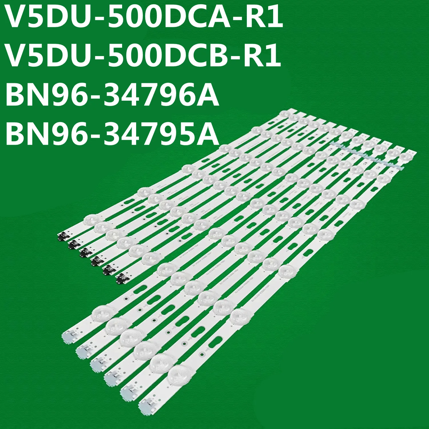 

LED Backlight Strip For V5DU-500DCA-R1 V5DU-500DCB-R1 BN96-34796A BN96-34795A UN50KU630D UN50JU6500 UN50JU7100F UN50JU7500