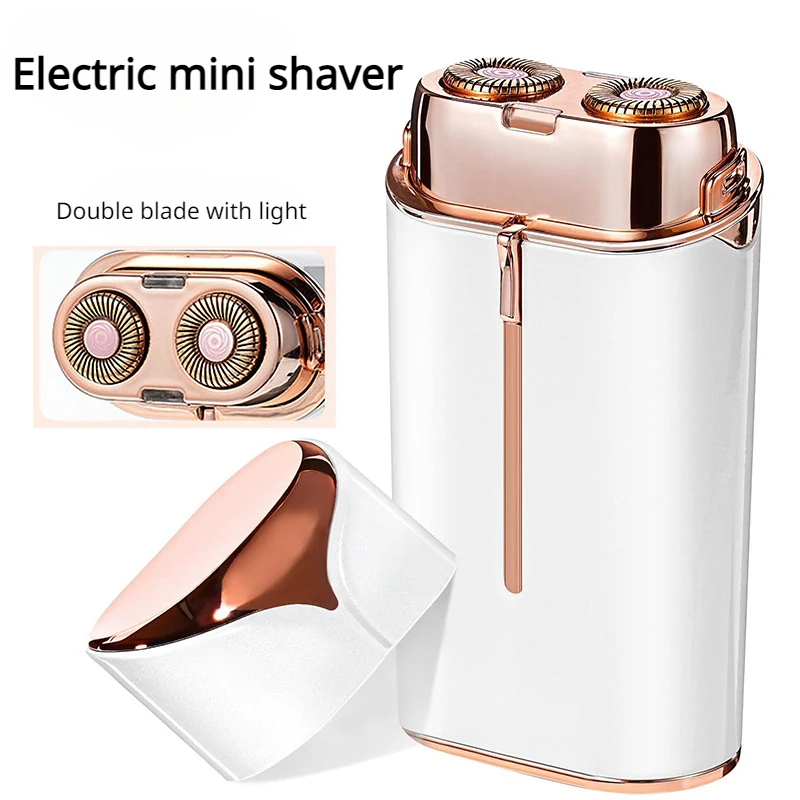 New Women's Hair Remover Epilator Floating Double Blade Hair Remover Sensitive Areas Electric Shaver Epilator Tool New in Care