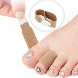 Toe Finger Straightener Hammer Toe Tape Hallux Valgus Corrector Bandage Toe Separator Splint Wraps Foot Care Supplies New