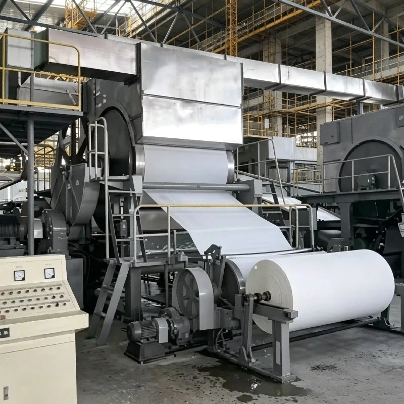 FOB Price Durable Integrated Tissue Paper Making Packaging Machine Embossing Cutting Structure Neat Roll Shaping Uniform Texture