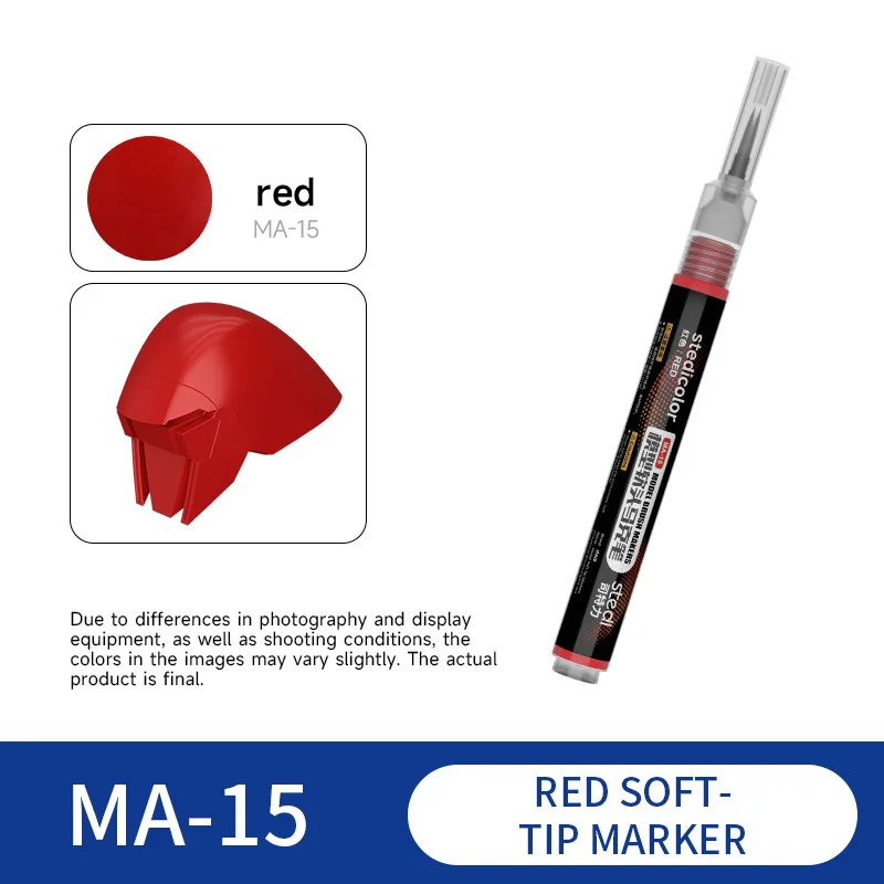 STEDI Watergebaseerde Soft Tip Marker Pen Model Schildergereedschap Zelfnivellerend DIY Figuur 3D Print Model Kleurpen