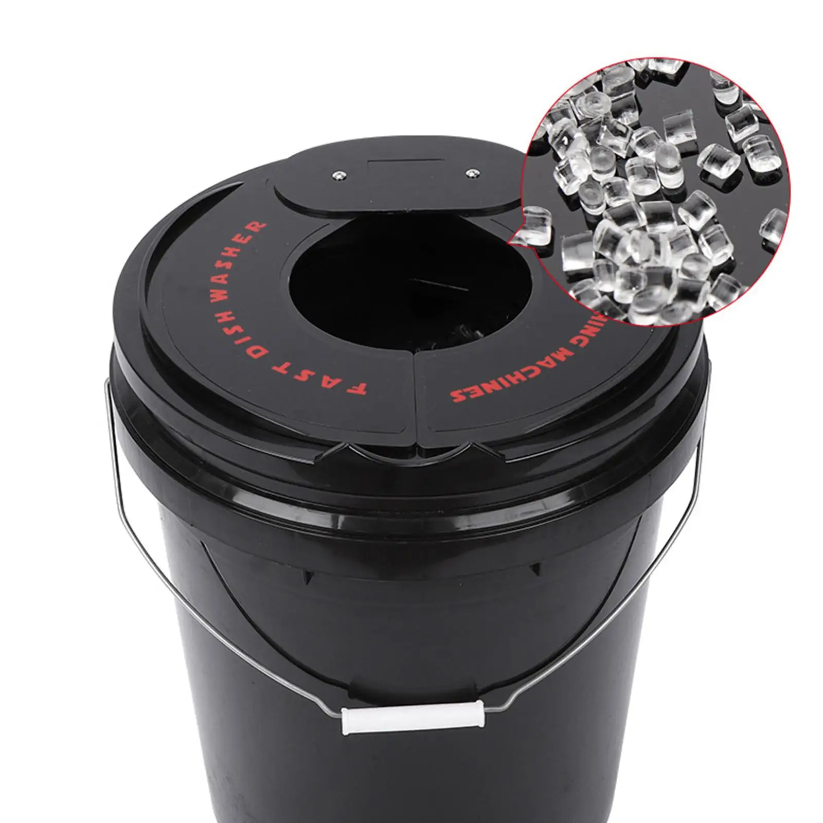 Foam Pad Washer Small Bucket for Car Washing Machine Universal Polishing Buffing Pads Cleaner Supplies