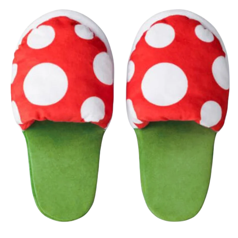 Super Mario Bros. Mario cute cartoon animation game periferiche secondaria peluche cannibal flower personality cotton pantofole