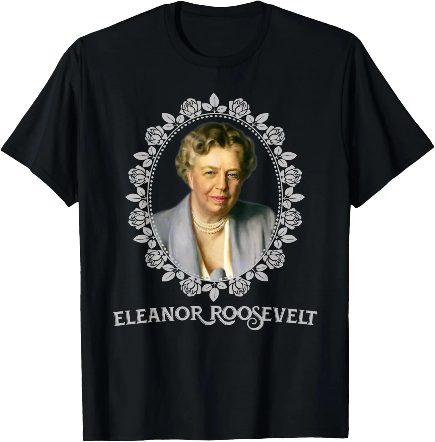 

Футболка Eleanor Roosevelt, подарочная футболка с портретом