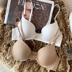 Seamless Bra Small Breast Front Closure Bras For Women Wireless Bra Thin Padded Underwear Sexy Lingerie Female Intimate