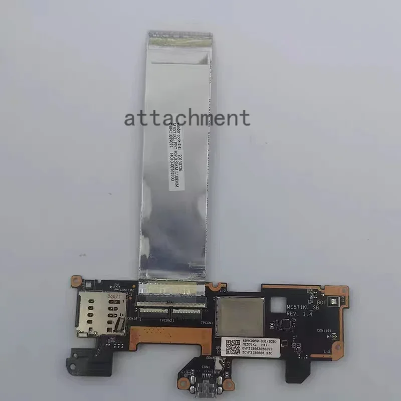 

Original For Nexus 7 ME571K USB charger touch control board CABLE ME571K_SUB 60NK0080-SU1 test good. free shipping