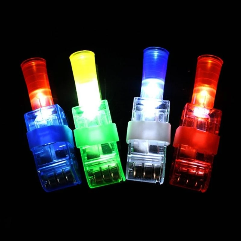 Leuchtender Ring für Kinder, Cartoon-Finger-Projektor, Neuheit, Fingerkleidung, Cosplay, Party-Requisiten, LED-Fingerlampe, 15UB