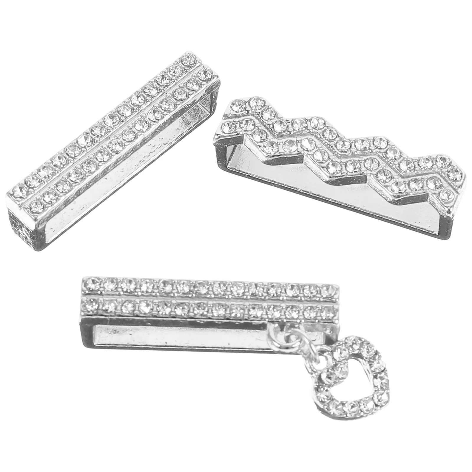 3 Pcs Watchband Ring Charm Decorative Loops Smartwatch Charms Ornaments Compatible