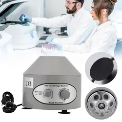 1pc Desktop Electric Lab-Centrifuge With Timing Function Electric Desktop Centrifuge Machine For Laboratory Supplies Tools