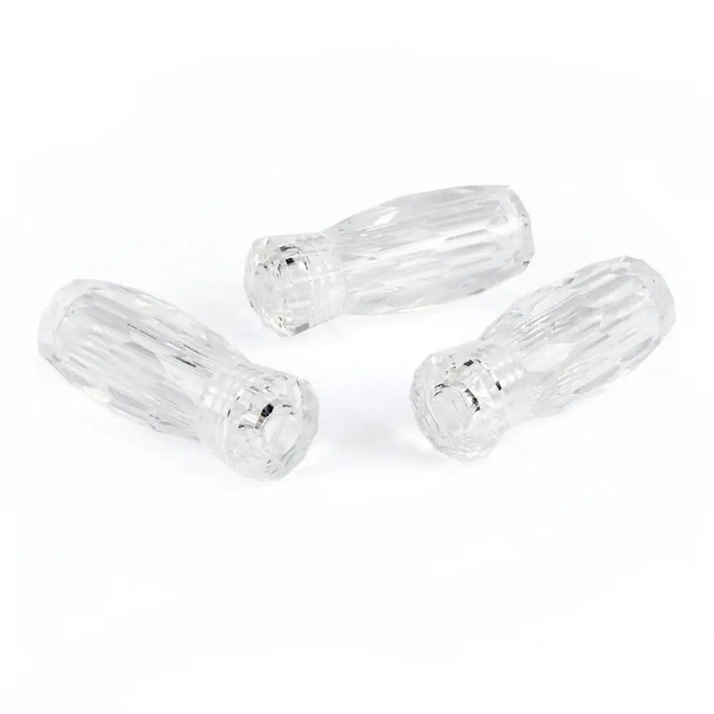 

3Pcs/Set Nail Empty Bottle Versatile Nail Bottle Travel Refillable Container Wear-Resistant No Odor Nail Glitter Bottle