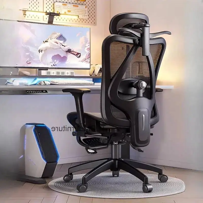 Cadeira ergonômica para jogos, cadeira para jogos, computador, e-sports, reclinável, confortável para casa, móveis de escritório, wkoc