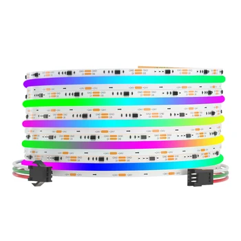 720 LEDs RVB IC LED Bande Lumineuse WS2811 Adressable Rêve Couleur DC 12V 24V Haute Luminosité Flexible Pixel FOB COB Led Lumières RA90 1m 3m 5m