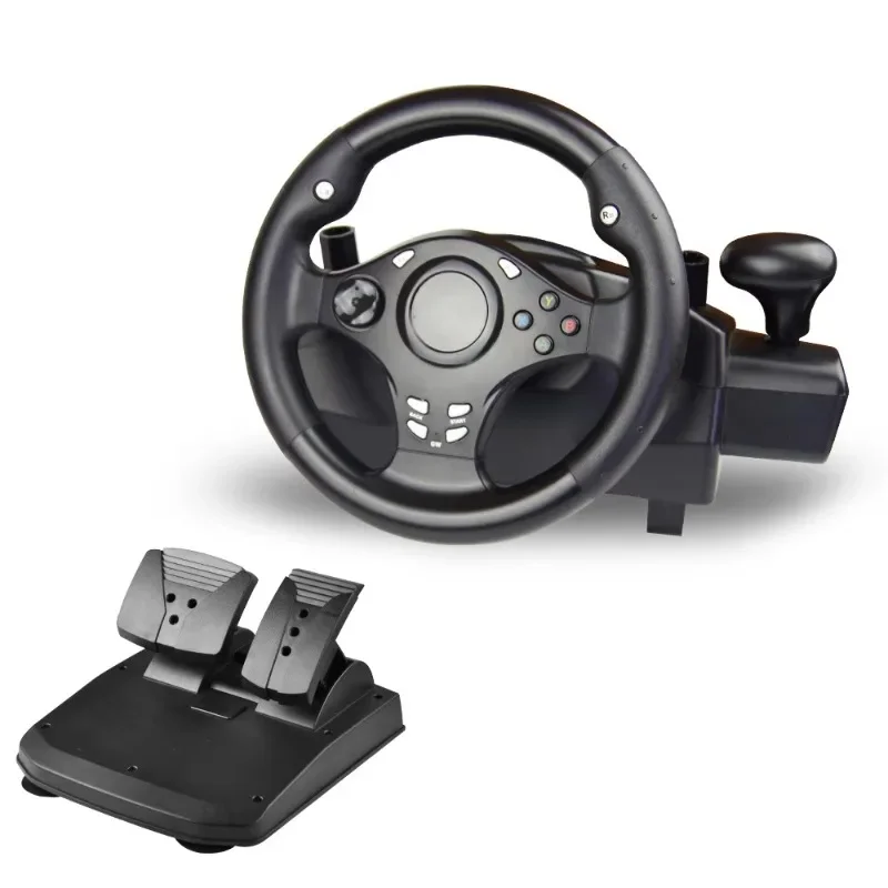 New 270 Gaming Steering Wheel Multi functional 7-in-1, suitable for Xbox One/360/PS3/4/Android/S Switch/Computer, in stock, last