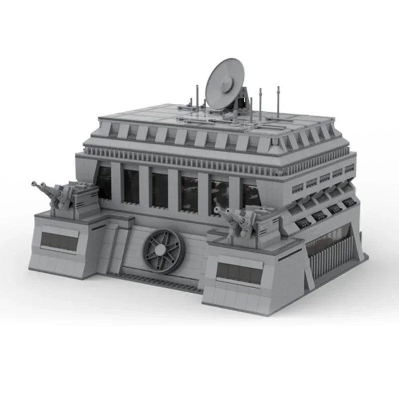 Movie Series Model Moc Building Bricks Military Base Facade Star Movie Model Building Technology Modular Blocks Construstion Toy