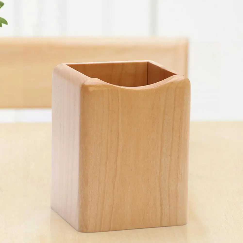 Desktop Stift Halter Praktische Reine Farbe Lange Anhaltende Robust Einfarbig Stift Barrel Büro Liefert