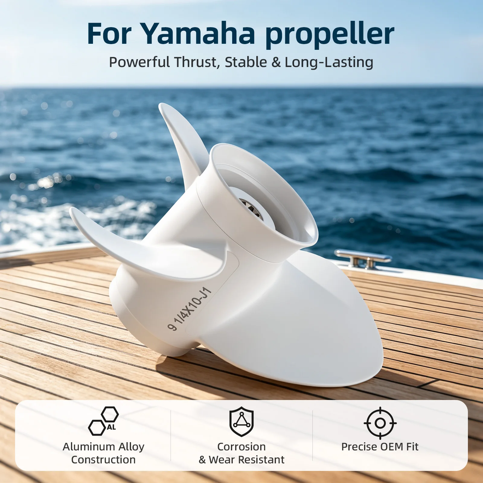 New Marine Outboard Propeller Motor Screw Marine Engine 3 Blade Propeller for Ship Marine Boat Motor Accessories For Yamaha