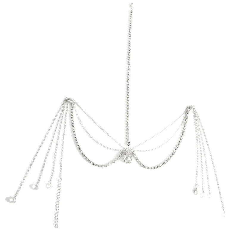 Accessoires pour cheveux elfe de Style ancien, couvre-chef à pampilles multicouches en strass pour femmes et filles, accessoires pour cheveux de princesse