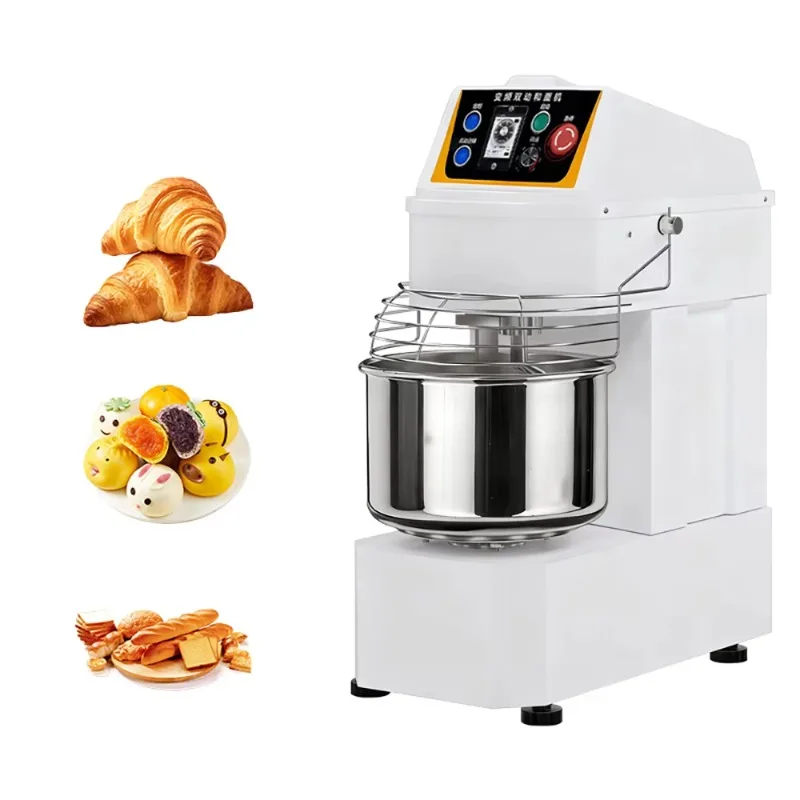 

Sturdy 20L Commercial Dough Mixer, 8kg Capacity with Simple Knob and Two-Speed, Reliable for Daily Baking