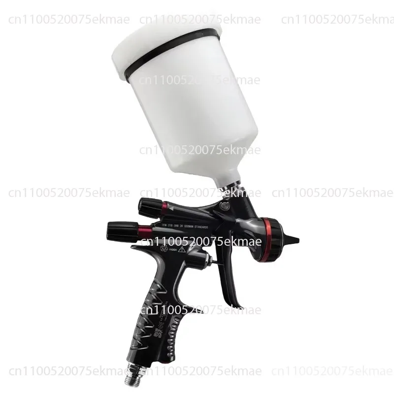 High-quality alloy spray gun J-15 new design, high atomization effect, high transfer efficiency, 1.3mm gravity air supply