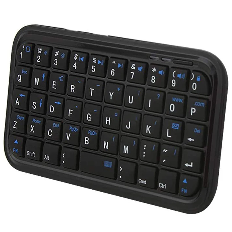 Bluetooth 3.0 Keyboard Type-C Rechargeable Mini Slim Travel Size Wireless Keypad Portable 49 Key Keyboard for Tablets Smartphone