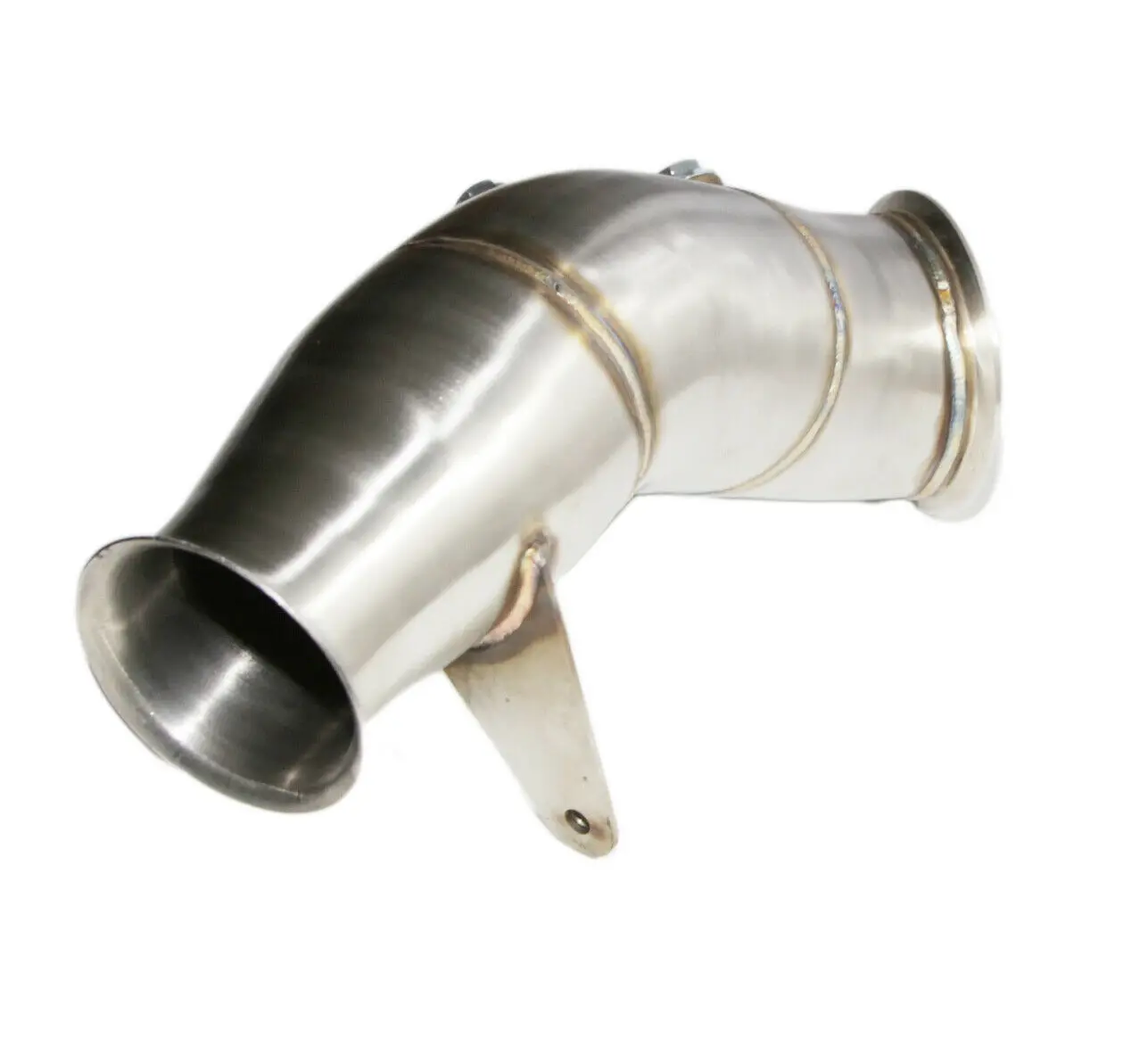 

Stainless Steel Exhaust Pipe N55 4" Catless Downpipe B MW 2013+ 335i 435i M235i F30 F32 F22