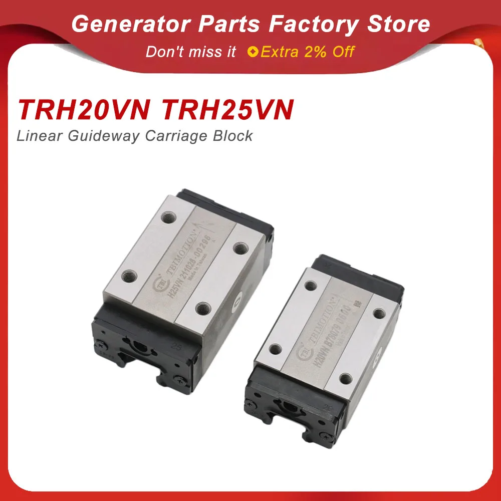 TBI Linear Guide Slider TRH20VN TR H20VN TRH20VL H20VL Block TBIMOTION Linear carriage linear bearing