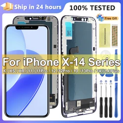 Schermo Incell per Apple iPhone 11 12 13 14 Pro Max Display Lcd sostituzione del gruppo Touch Screen digitale per iPhone X XS Max XR