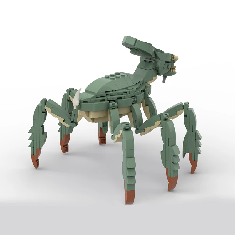 MOC Movie Space Crustacean Beast  Acklay Monster War Building Block Creative Construction Model Assembly DIY Bricks Toy Kid Gift