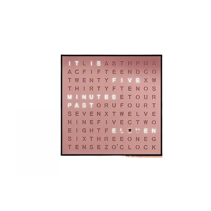For Desktop Goods, Office Learning Time Timing Electronic Light Box, English Clock LED Alphabet