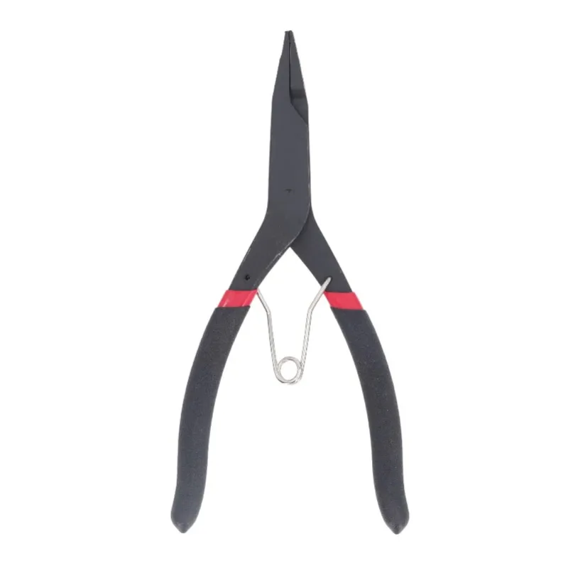 BIESUO Pinza per anelli elastici piatti Apertura 40 mm Spessore 2 mm Pinza per anelli di fissaggio dal design ergonomico in acciaio ad alto tenore di carbonio