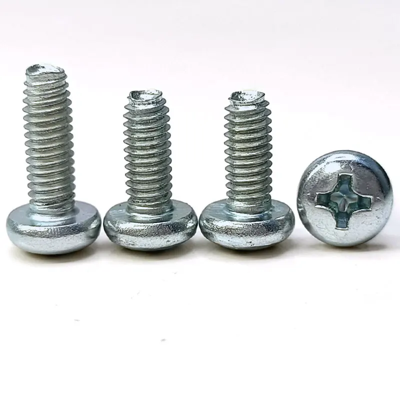 M4 Pan Head Cross Triangle Screw  High Strength Galvanized Self-tapping Locking Screw GB6560