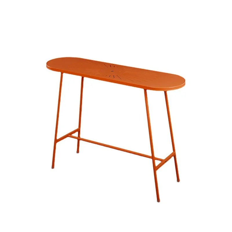 

Simple outdoor bar tables and chairs Internet celebrity beach fashion single backrest table B & B hotel leisure dining table
