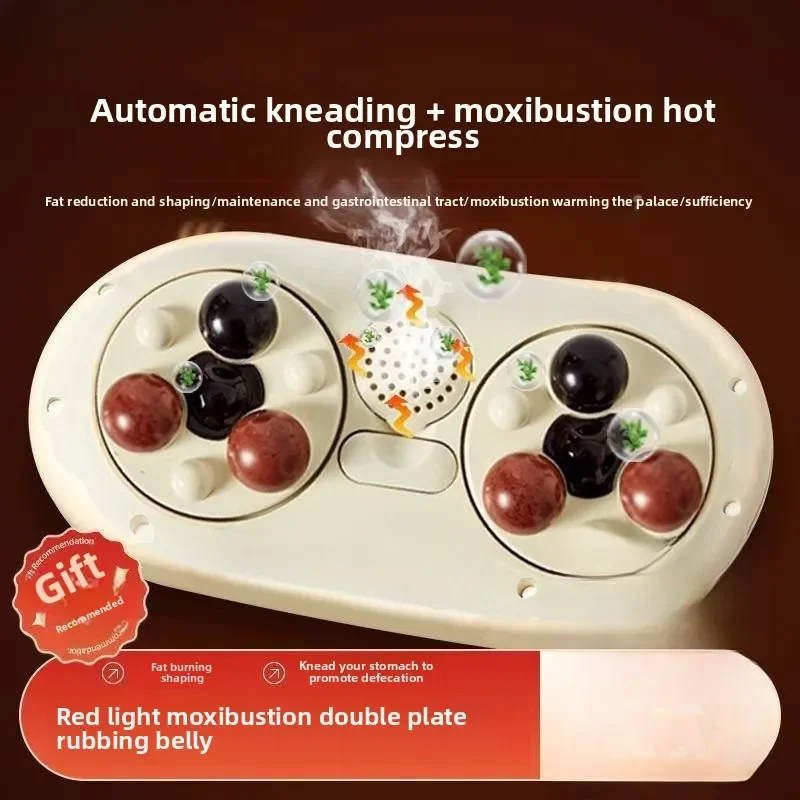 

2025Abdominal Rubbing Instrument Heating Automatic Abdominal Massager Abdominal Rubbing Artifact Thin Belly Bloating Constipatio